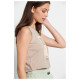 Bodytalk Γυναικεία αμάνικη μπλούζα Crop Top